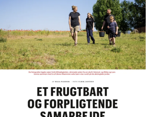 Et frugtbart  og forpligtende samarbejde